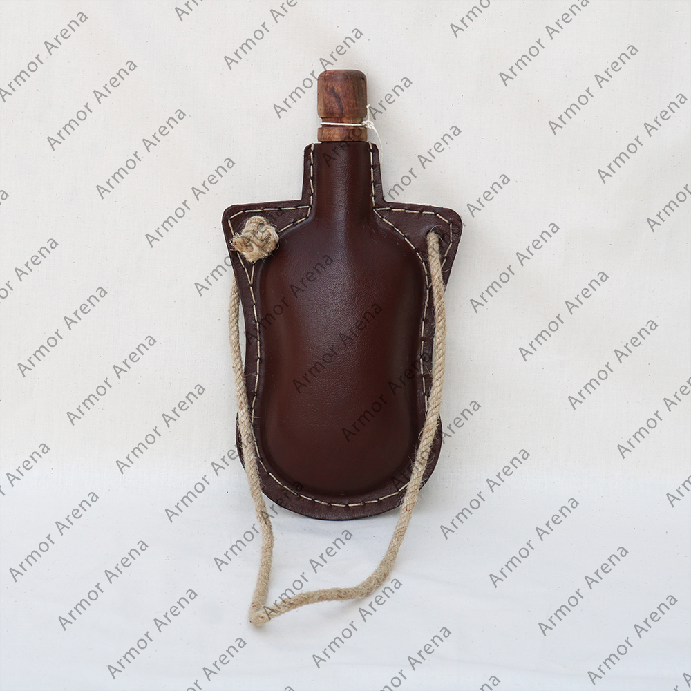 Leather Water Bottle - III Leather Water Bottle - III
